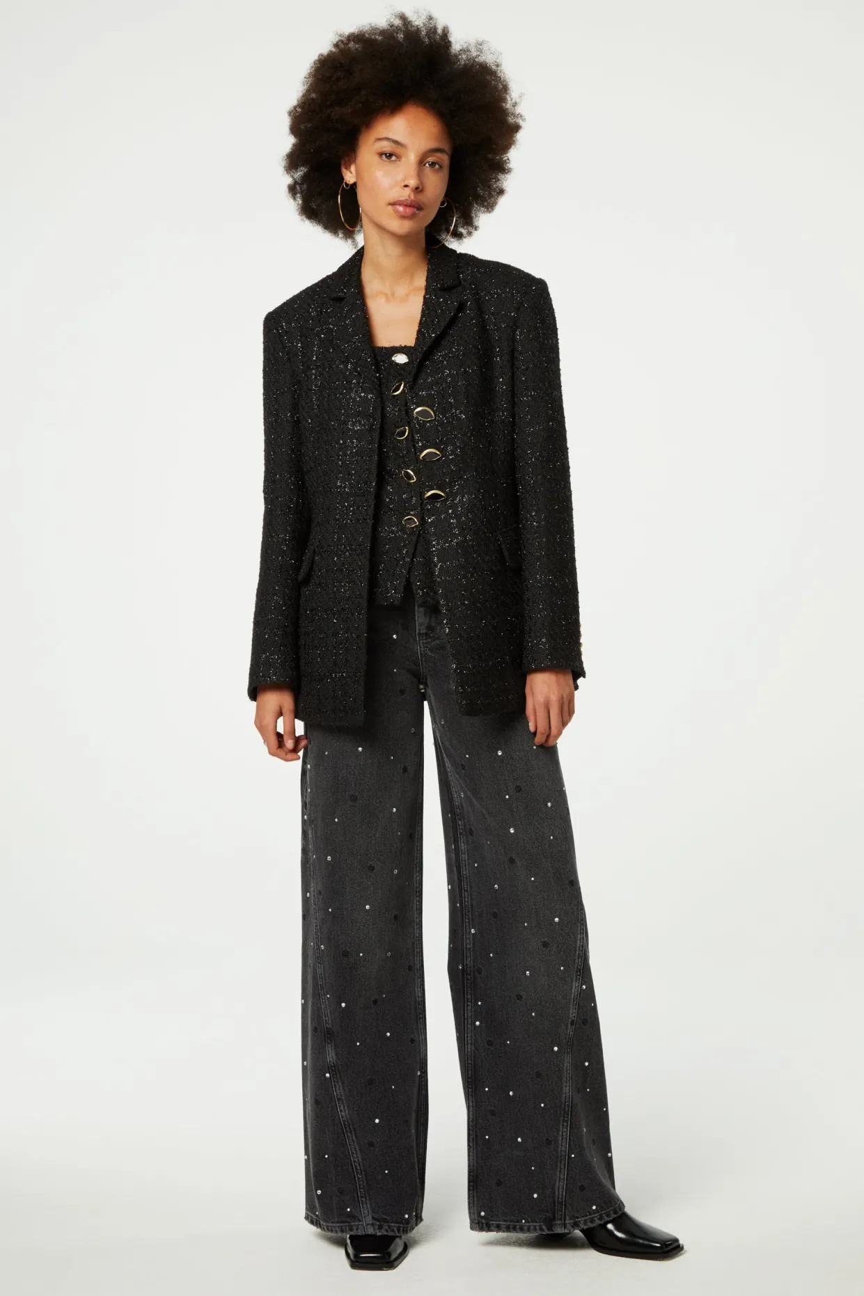 Cher Tweed Blazer