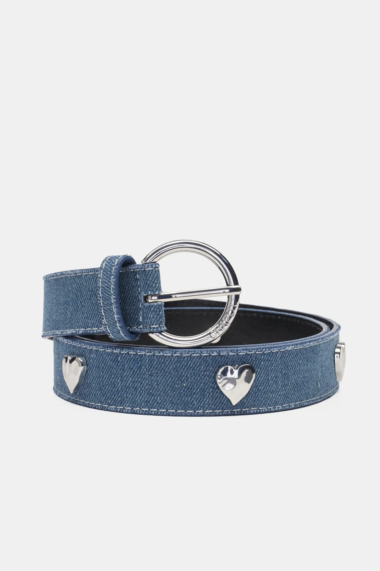 Hammered Heart Belt