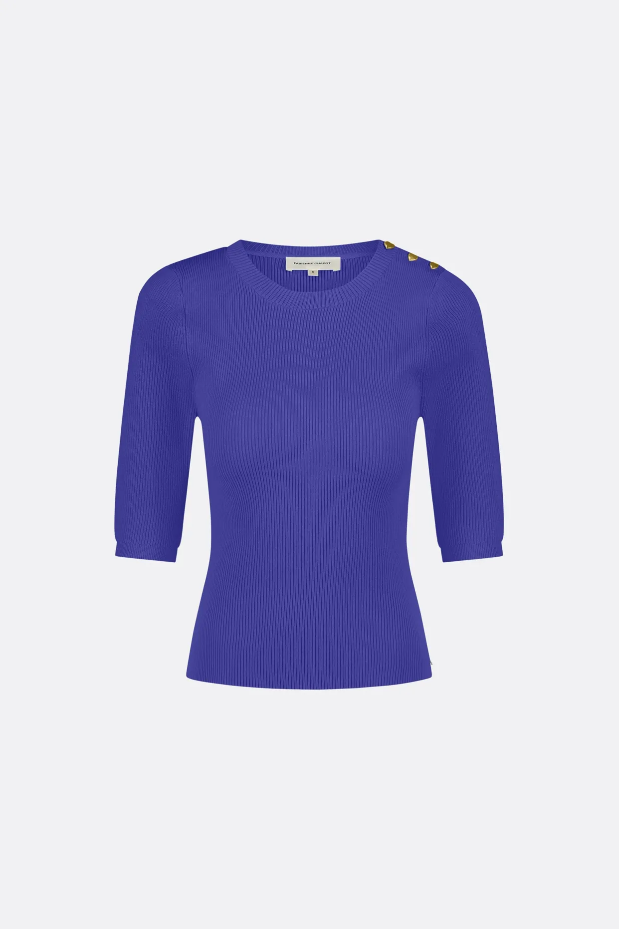 Lillian Slim Short Sleeve Pullover