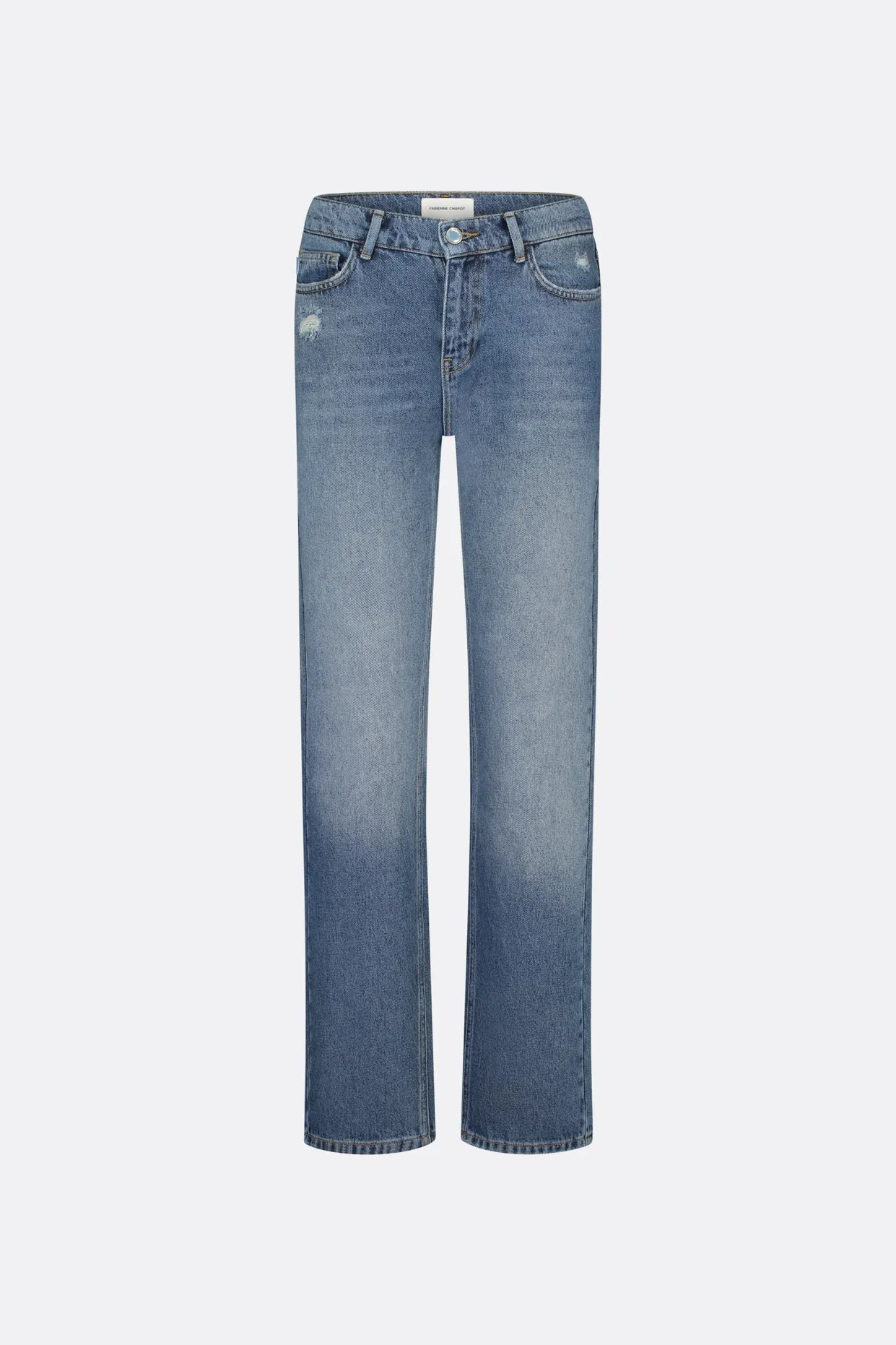 Marie Straight Low-rise Jeans