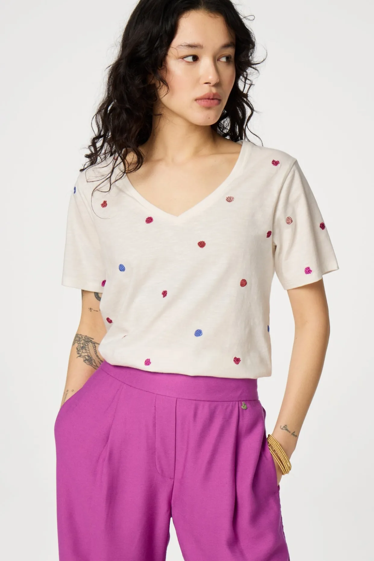 Phil V-Neck T-Shirt
