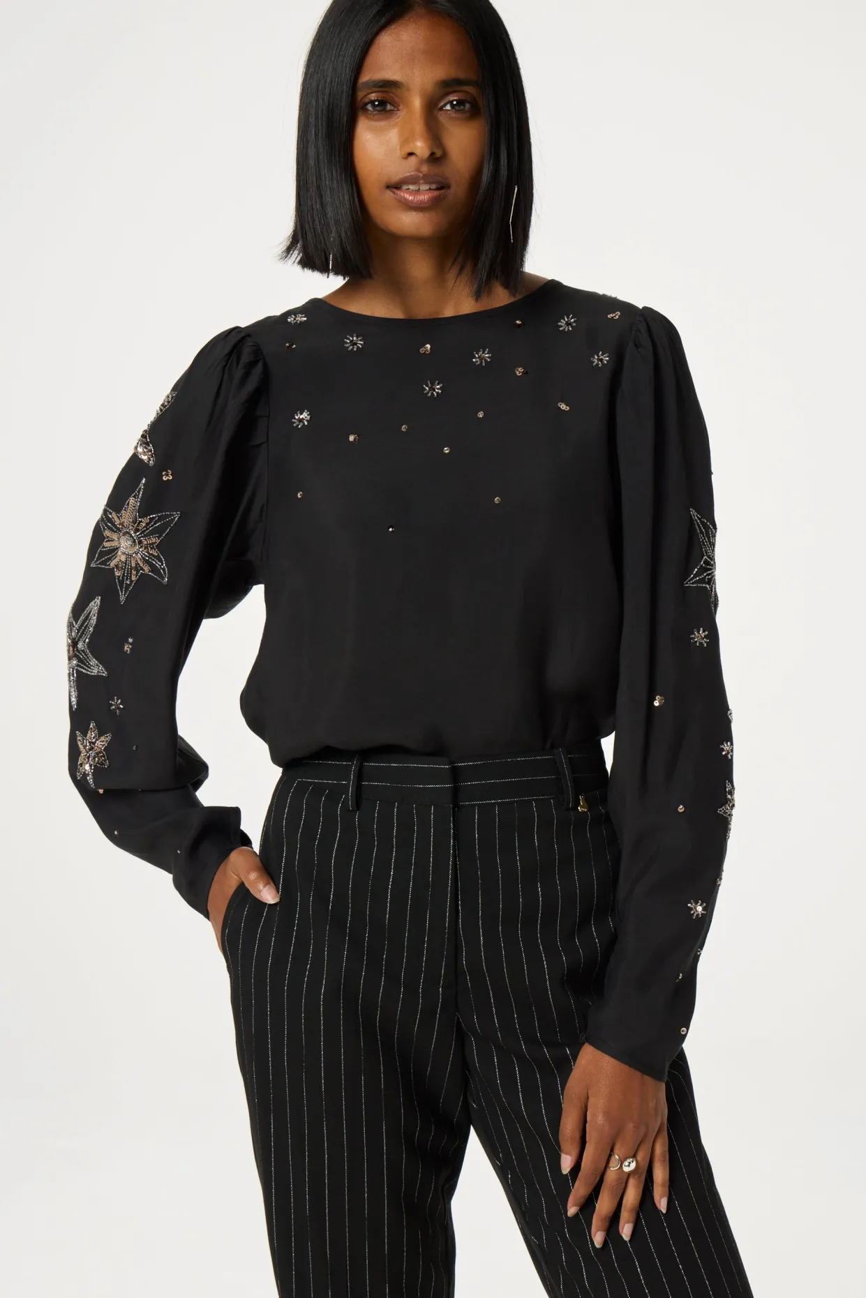 Raja Beaded Top