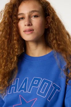 Terry Sport Heart Sweater