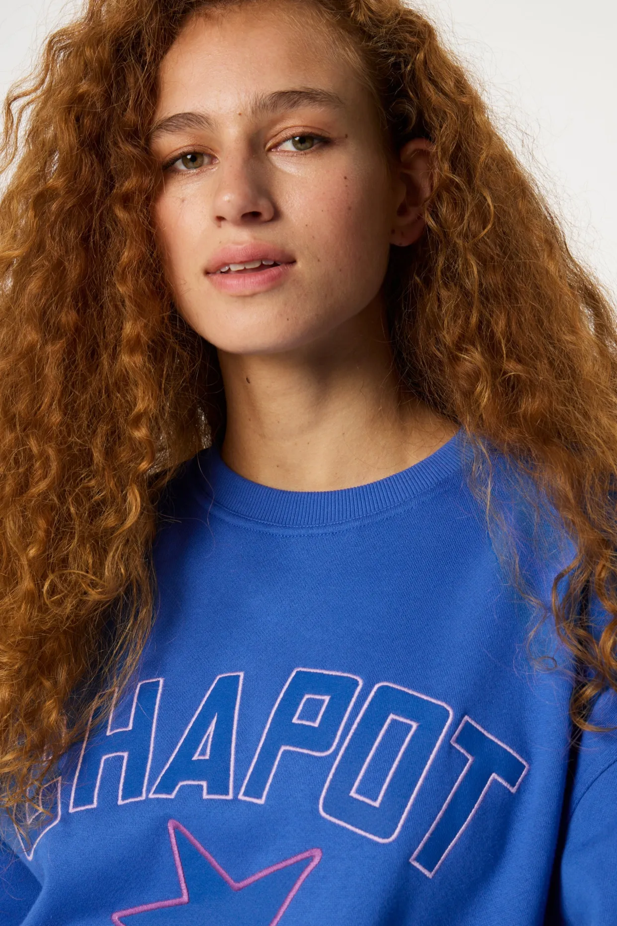 Terry Sport Heart Sweater
