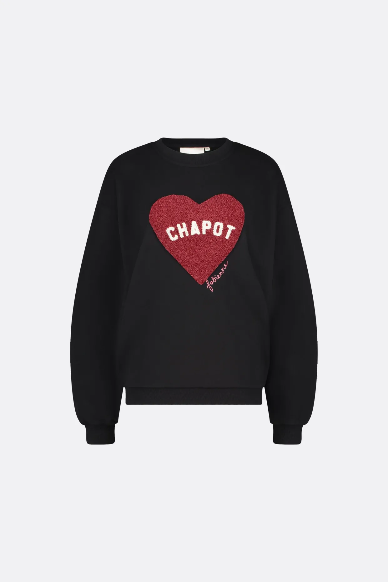 Terry Sport Heart Sweater