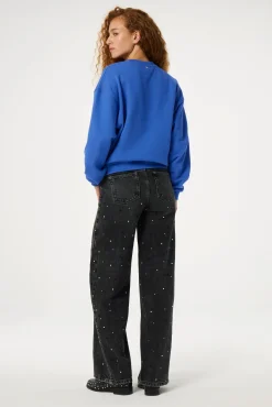 Terry Sport Heart Sweater