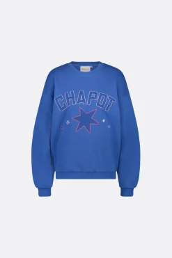 Terry Sport Heart Sweater